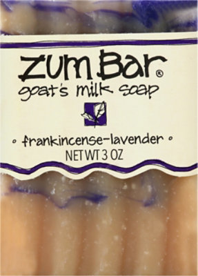 Indigo Wild Zum Bar Soap Frankincense-Lavender - 3 Oz - Image 2