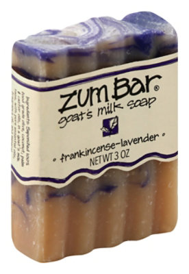 Indigo Wild Zum Bar Soap Frankincense-Lavender - 3 Oz - Image 1