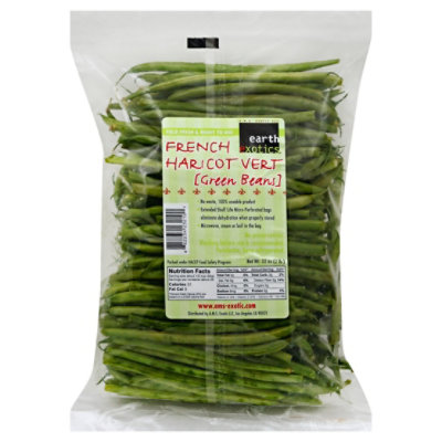 Earth Exotics Green Beans French Haricot Vert - 32 Oz - Image 1