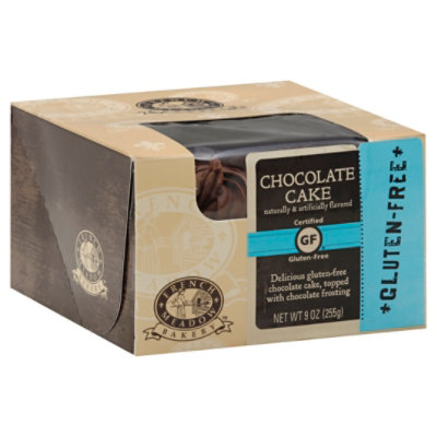 Cake 4 Inch Gluten Free Chocolate - Each