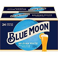 Blue Moon Belgian White Beer Craft Wheat 5.4% ABV Bottle - 24-12 Fl. Oz. - Image 3