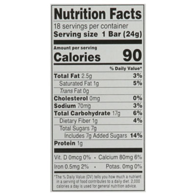 Signature SELECT Granola Bars Chewy Chocolate Chip - 18-0.84 Oz - Image 4