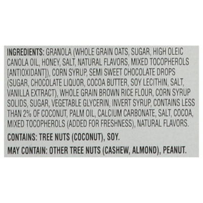 Signature SELECT Granola Bars Chewy Chocolate Chip - 18-0.84 Oz - Image 4