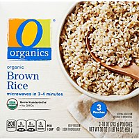 O Organics Organic Rice Brown - 3-10 Oz - Image 2