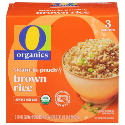 O Organics Organic Rice Brown - 3-10 Oz - Image 2