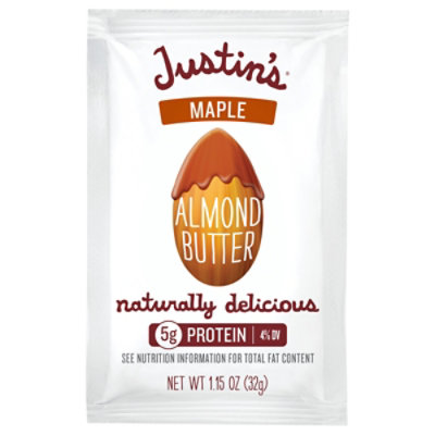 Justins Almond Butter Maple - 1.15 Oz