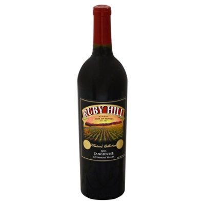 Ruby Hill Sangiovese Wine - 750 Ml