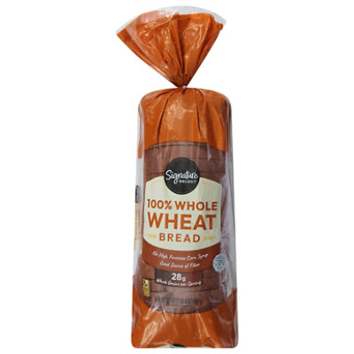 Signature SELECT Bread 100% Whole Wheat - 20 Oz - Image 3