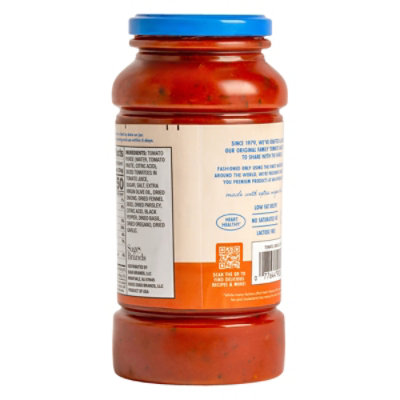 Francesco Rinaldi Pasta Sauce Chunky Tomato Garlic & Onion Jar - 24 Oz - Image 6