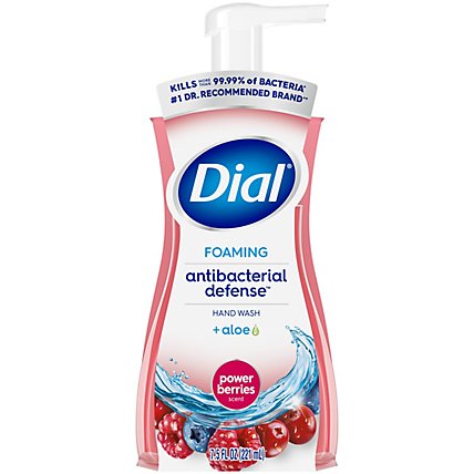 Dial Complete Power Berries Antibacterial Foaming Hand Wash - 7.5 Fl. Oz. - Image 1