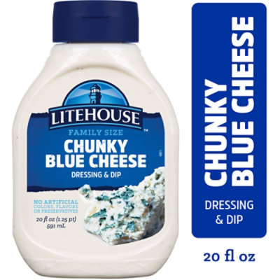 Litehouse Dressing & Dip Chunky Blue Cheese Family Size - 20 Oz - Image 1