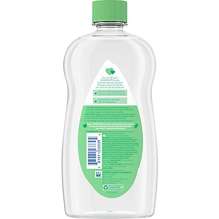 Johnsons Baby Oil With Aloe - 14 Fl. Oz. - Image 5