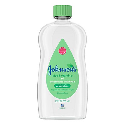 Johnsons Baby Oil With Aloe - 14 Fl. Oz. - Image 1