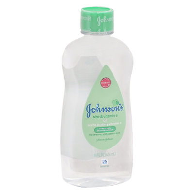 Johnsons Baby Oil With Aloe - 14 Fl. Oz. - Image 1