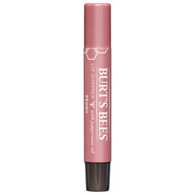 口紅 picomoon78* Burts Bees Peony Lip Shimmer - .09 Oz - acmemarkets