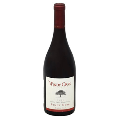 Windy Oaks Dianes Block Estate Pinot Noir Wine - 750 Ml
