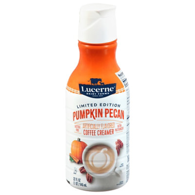 Lucerne Coffee Creamer Pumpkin Pecan Torte 1 Quart - 32 Fl. Oz.