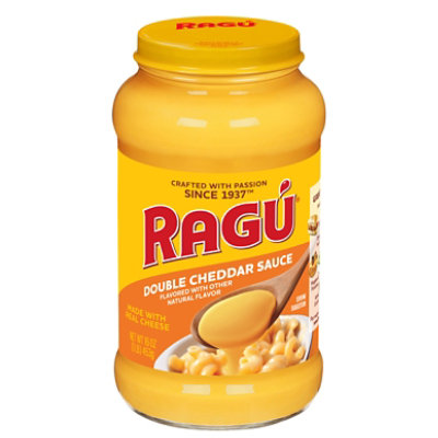 RAGU Cheese Creations Pasta Sauce Double Cheddar Jar - 16 Oz - Carrs