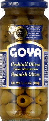 Goya Olives Cocktail Jar - 5.5 Oz - Image 2