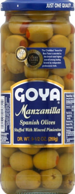Goya Olives Spanish Manzanilla Jar - 9.5 Oz - Image 2