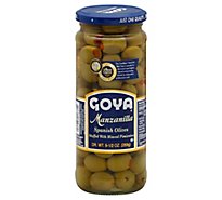 Goya Olives Spanish Manzanilla Jar - 9.5 Oz