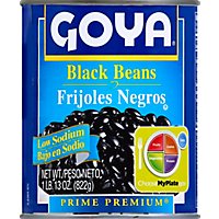 Goya Prime Premium Beans Black Low Sodium Can - 29 Oz - Image 2