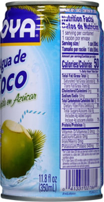 Goya Coconut Water Unsweetened Fat Free Can - 11.8 Fl. Oz. - Image 5