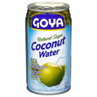 Goya Coconut Water Unsweetened Fat Free Can - 11.8 Fl. Oz. - Image 2