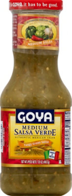 Goya Salsa Verde Medium Jar - 17.6 Oz - Image 2