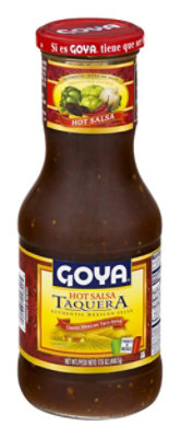 Goya Salsa Taquera Hot Jar - 17.6 Oz - Image 1