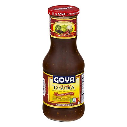 Goya Salsa Taquera Hot Jar - 17.6 Oz - Image 1
