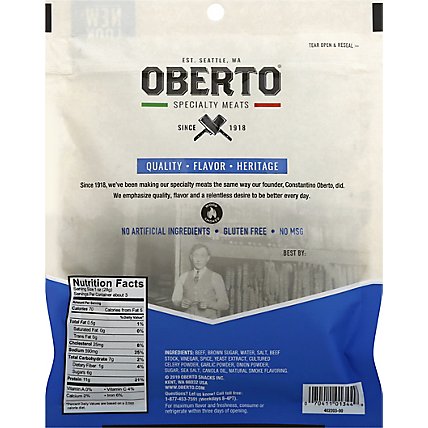 Oberto Beef Jerky Peppered - 3.25 Oz - Image 6