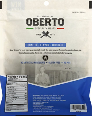 Oberto Beef Jerky Peppered - 3.25 Oz - Image 6
