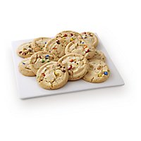 Fresh Baked Rainbow Chip Jumbo Cookies - 12 Count - Image 1