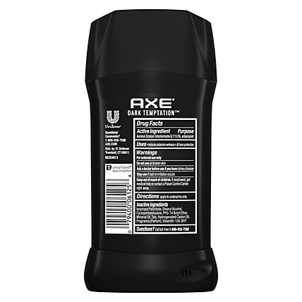 AXE Dry Antiperspirant Deodorant Stick Dark Temptation - 2.7 Oz - Image 6