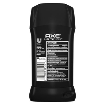 AXE Dry Antiperspirant Deodorant Stick Dark Temptation - 2.7 Oz - Image 5