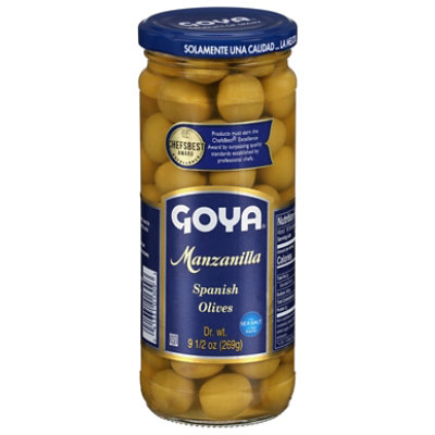 Goya Olives Spanish Manzanilla - 9.5 Oz - Image 2