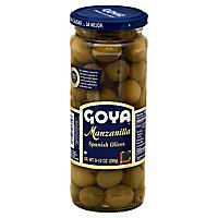 Goya Olives Spanish Manzanilla - 9.5 Oz - Image 1