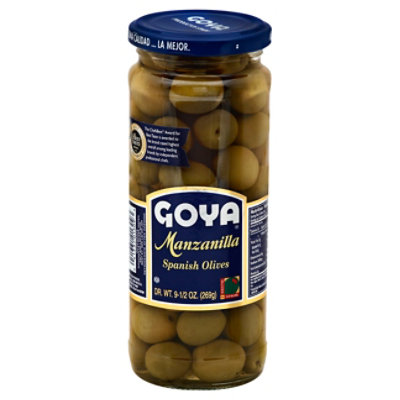 Goya Olives Spanish Manzanilla - 9.5 Oz - Image 1