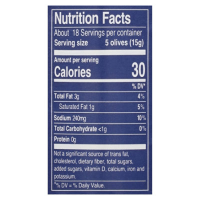 Goya Olives Spanish Manzanilla - 9.5 Oz - Image 3