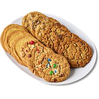 Fresh Baked Favorite Variety Jumbo Cookies - 12 Count - Image 1
