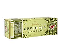 Canada Dry Ginger Ale Green Tea - 12-12 Fl. Oz.