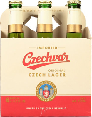 Czechvar Lager Bottle - 6-11.2 Fl. Oz. - Image 5
