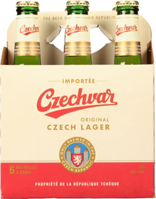 Czechvar Lager Bottle - 6-11.2 Fl. Oz. - Image 2