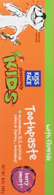 Kiss My Face Kids Toothpaste With Fluoride - 4 Oz - Image 5