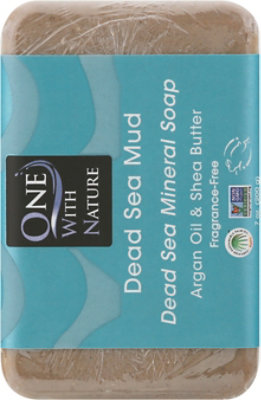 One With Nature Dead Sea Mud Soap - 7 Oz - Image 5