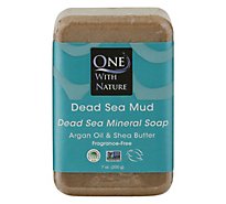 One With Nature Dead Sea Mud Soap - 7 Oz