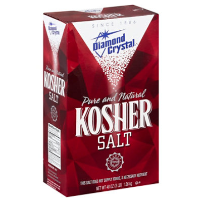 Diamond Crystal Salt Kosher - 48 Oz