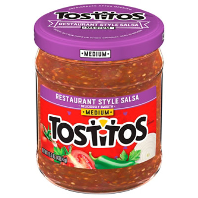 TOSTITOS Salsa Restaurant Style Medium - 15.5 Oz - Image 2
