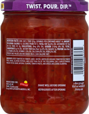 TOSTITOS Salsa Restaurant Style Medium - 15.5 Oz - Image 3